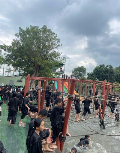 Tr&ograve; chơi Sazuke &ndash; Trải nghiệm vận động Nhật Bản độc đ&aacute;o chỉ c&oacute; tại Đất Th&eacute;p Farm